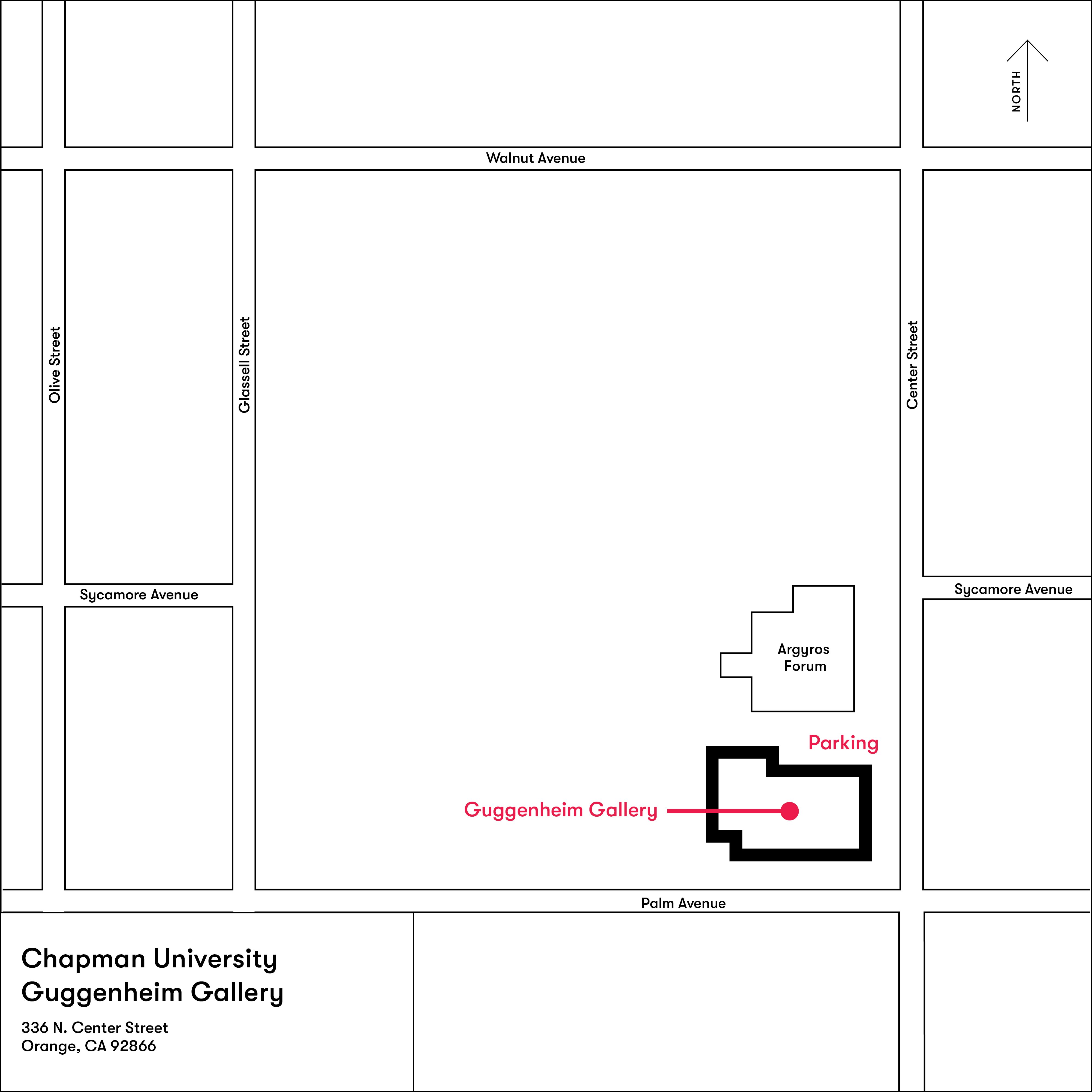 Campus Map Chapman 1