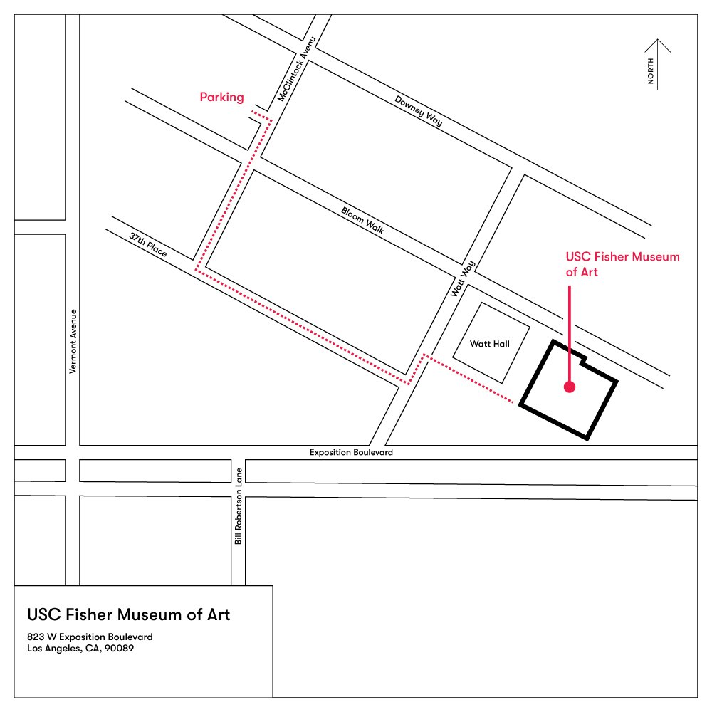 Campus Map USC Fisher 1