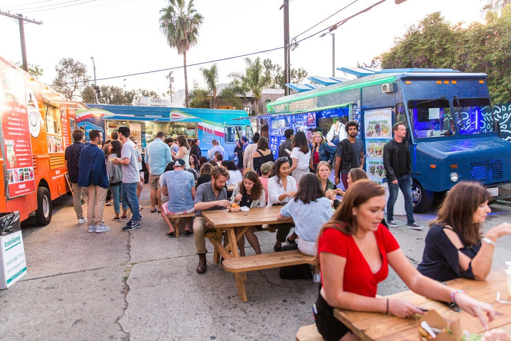 First Fridays at Abbot Kinney. Photo by Marissa Vitale.