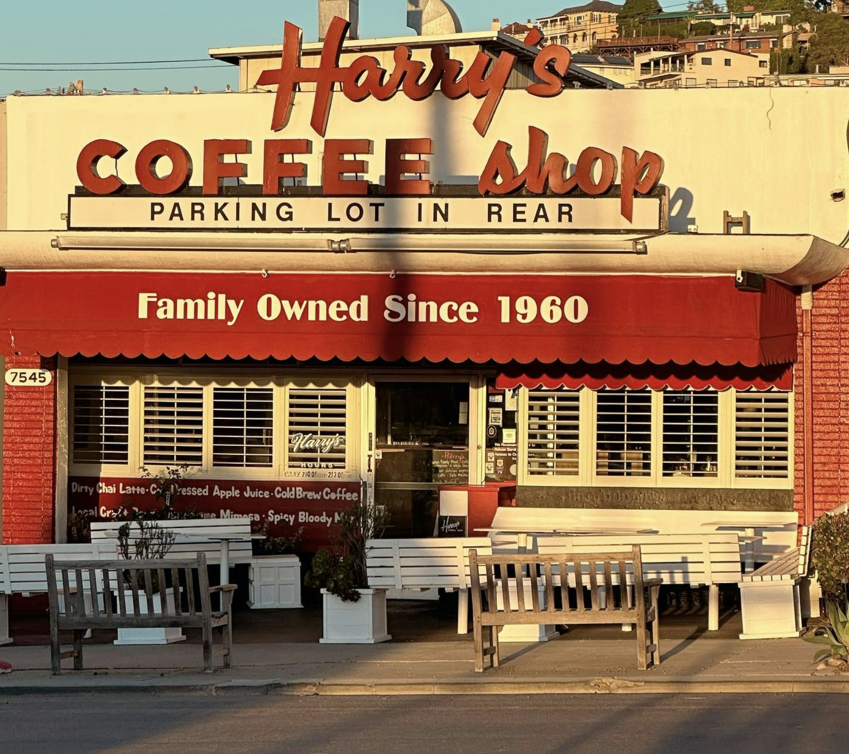 Harry's Coffee Shop. @harryscoffeeshop