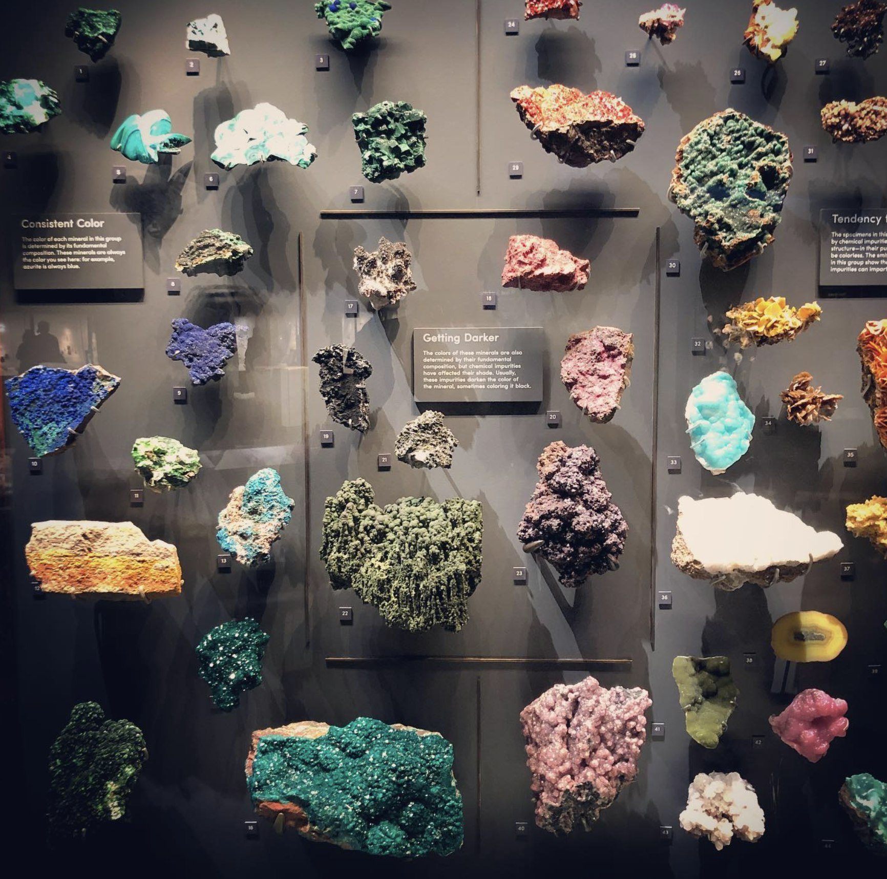 Gem and Mineral Hall at Natural History Museum of Los Angeles County. @magnola63