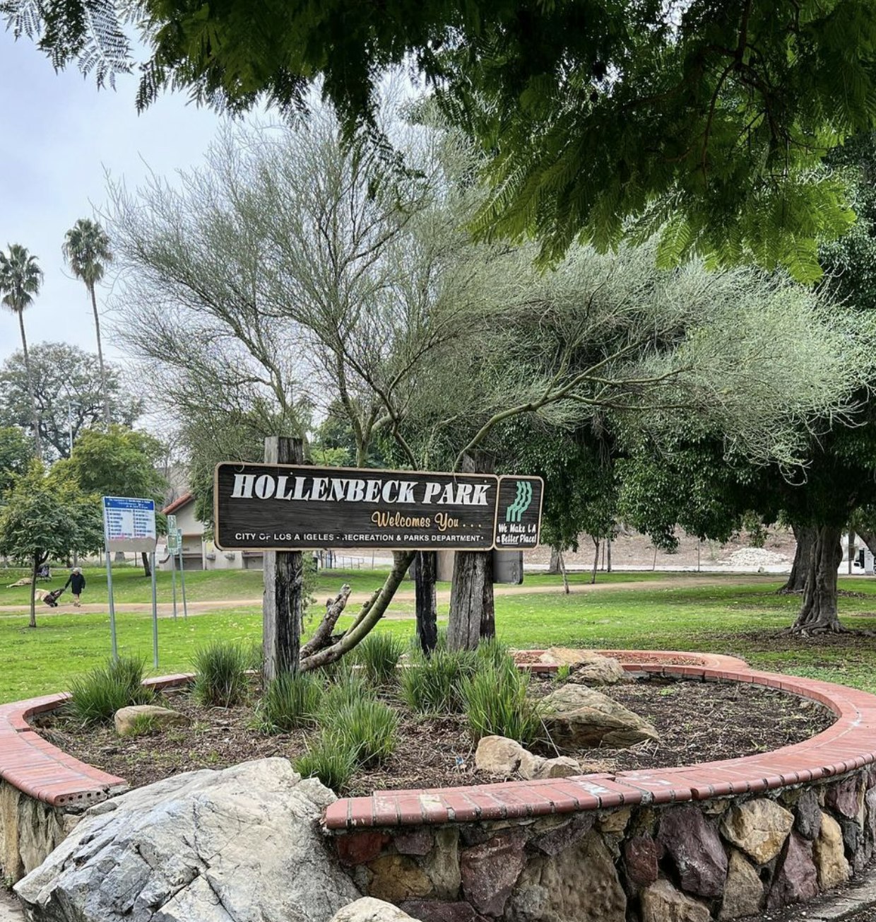 Hollenbeck Park. @walkinglosangeles