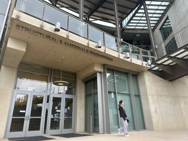 Visual Arts Gallery at Structural Mechanical Engineering Building UCSD Embodied Pacific