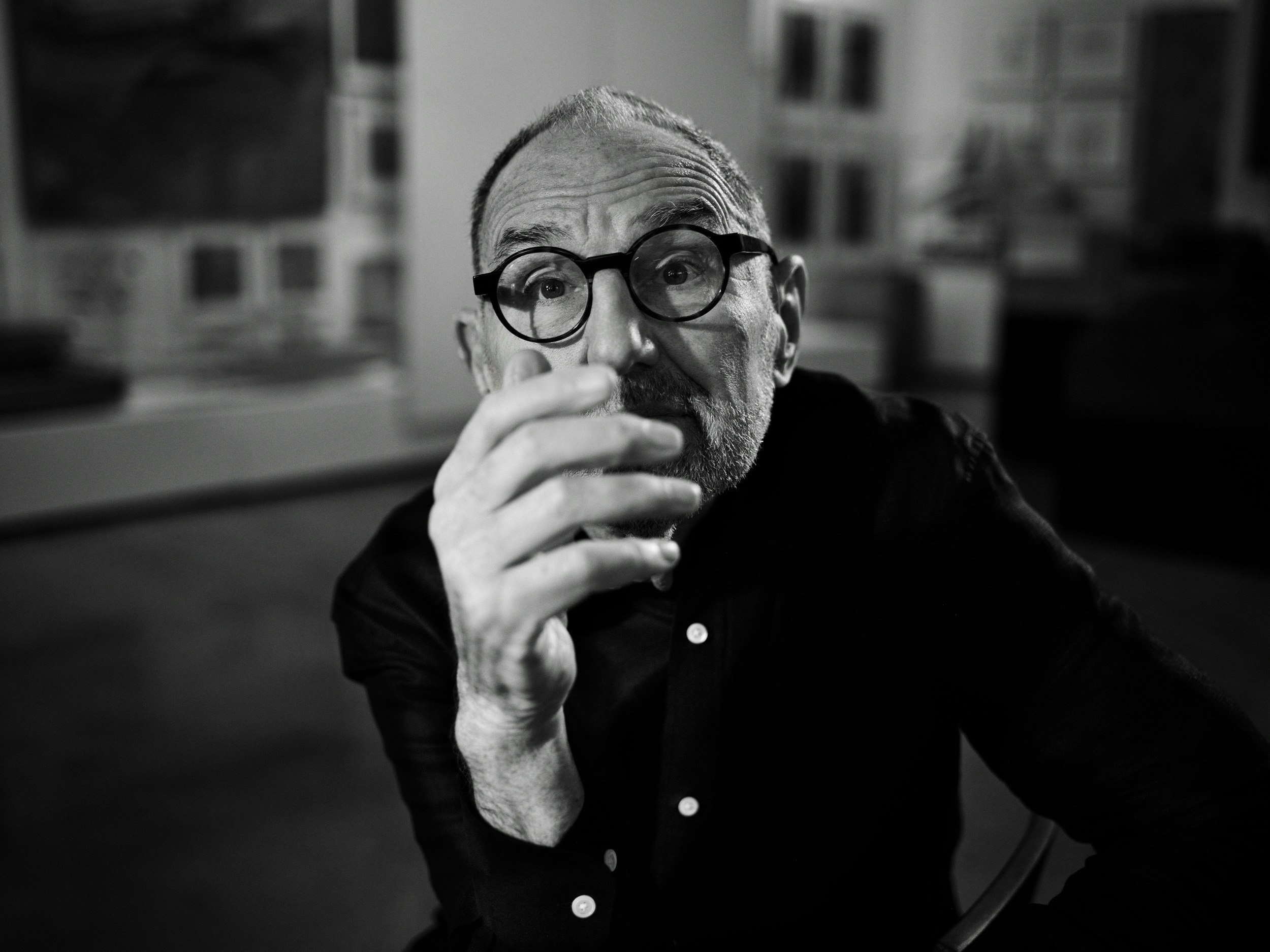 Thom Mayne. Photograph by Kurt Iswarienko. Courtesy of L.A. Louver.