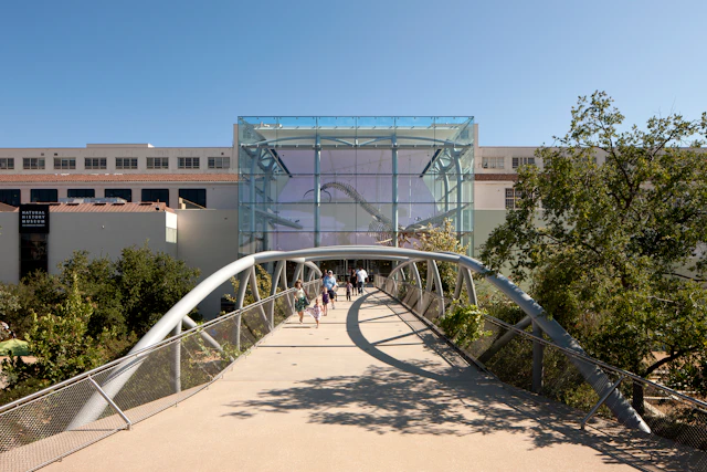 The North Entrance to the Natural History Museum of Los Angeles County. Courtesy of Natural History Museum of Los Angeles County.