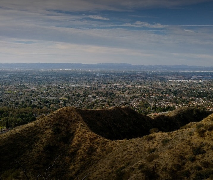 The view from Veteran's Park Trail.